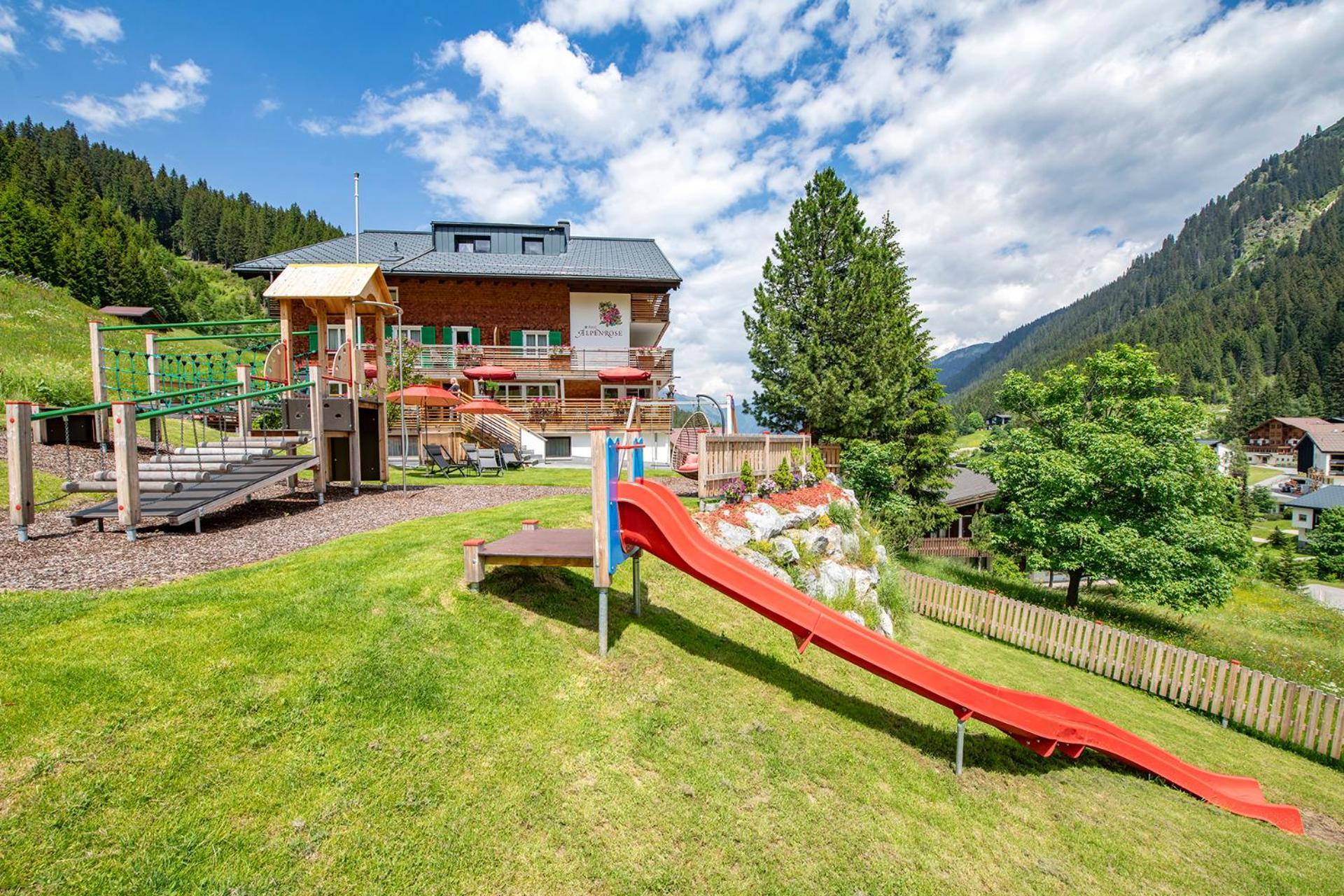 Hotel Alpenrose Gargellen Eksteriør billede