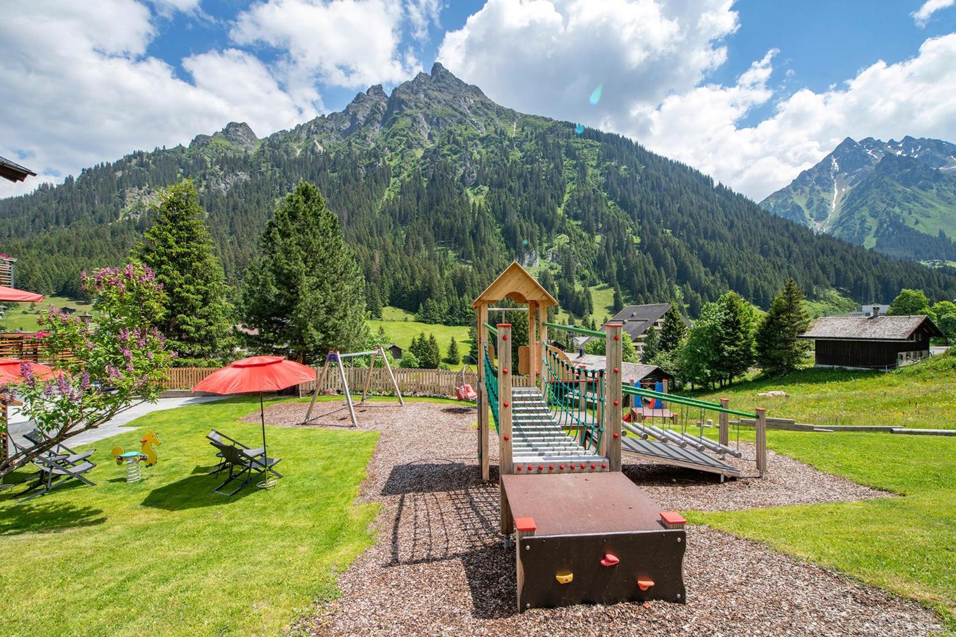 Hotel Alpenrose Gargellen Eksteriør billede