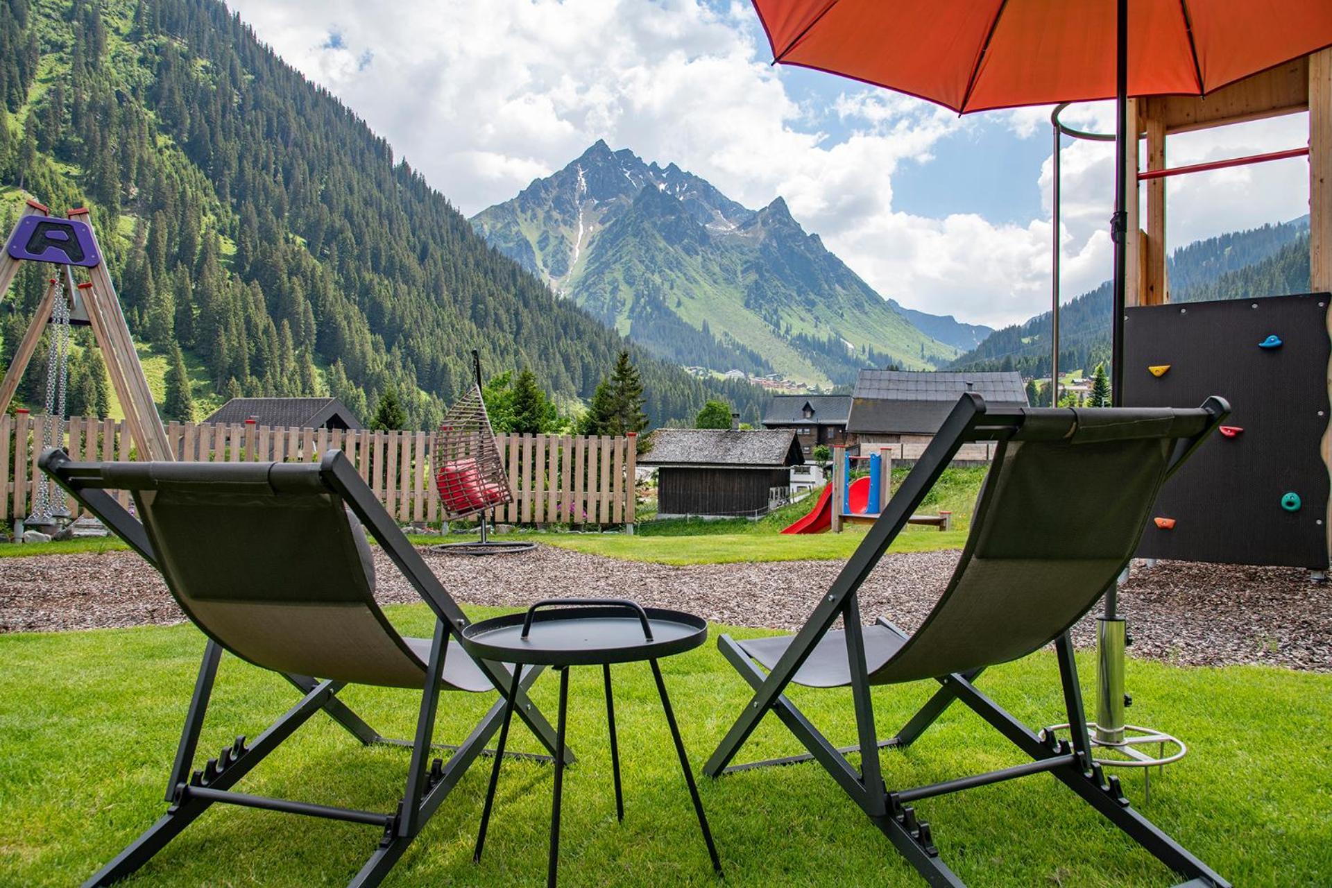 Hotel Alpenrose Gargellen Eksteriør billede